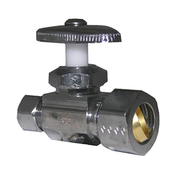 Larsen Supply Co 06-7247 0.62 Compression x 0.38 Stright Valve 123137 - main